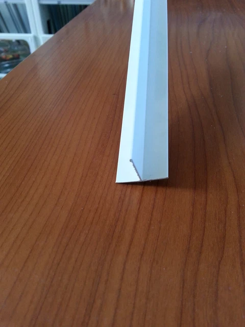 PROFILO A U, PVC COLORE BIANCO, 10X21X10 MM, 2 MT, FERRAMENTA - Ottimax - Foto 2