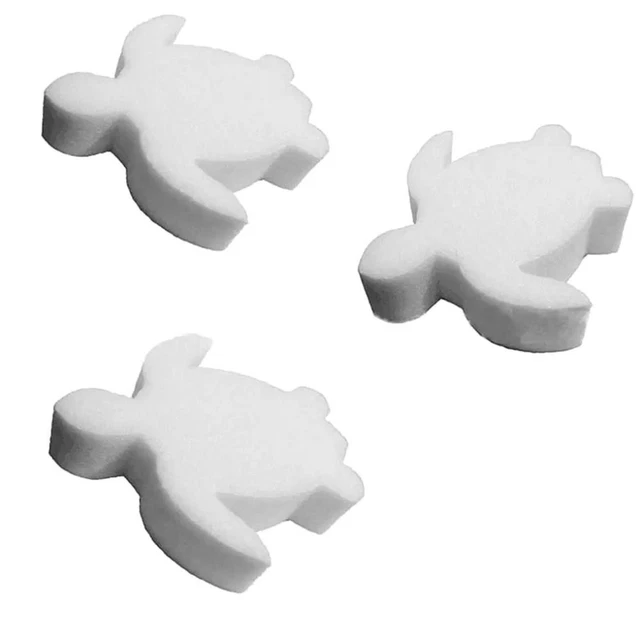10 piezas esponja absorbente de aceite de tortuga esponja limpiadora de doble cara cocina
