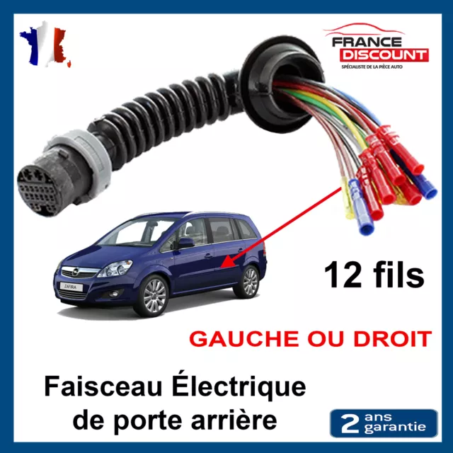 Kit de Réparation Faisceau Electrique de Porte Arrière Gauche ou Droite ZAFIRA B