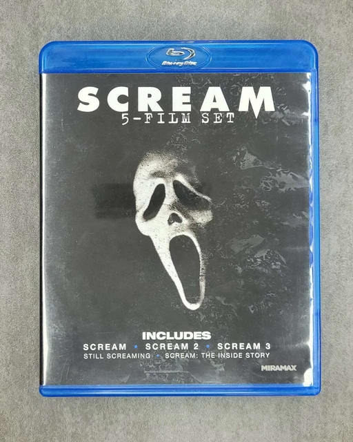 SCREAM FIVEFILM SET (Scream / Scream 2 / Scream 3 / Still Screaming