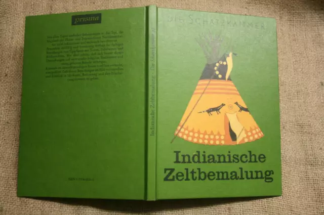 Fachbuch Indianische Zeltbemalung Tipi Indianer Indianerzelt Bisonjäger neu