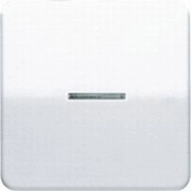 Jung simple Cache Interrupteur avec témoin lumineux, Bouton-poussoir avec