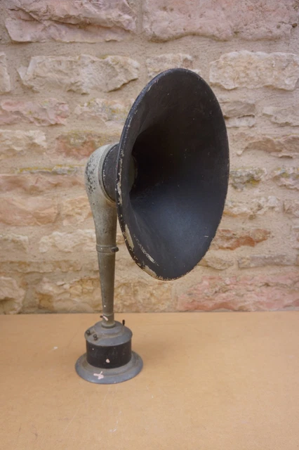 Ancien Haut-parleur D'atelier Hoffmann - Métal - Très Bon état - Pour Collection