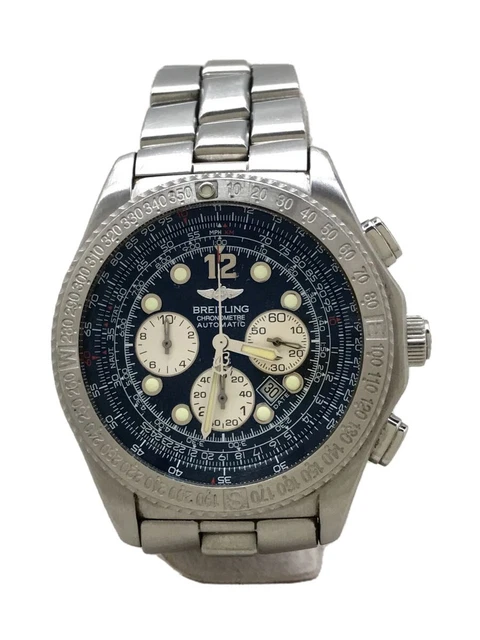 Breitling B-2 Professional Chronograph Automatic watch A42362 working Japan