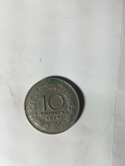 OLD AUSTRIA 10 Groschen 1925 NICE COIN