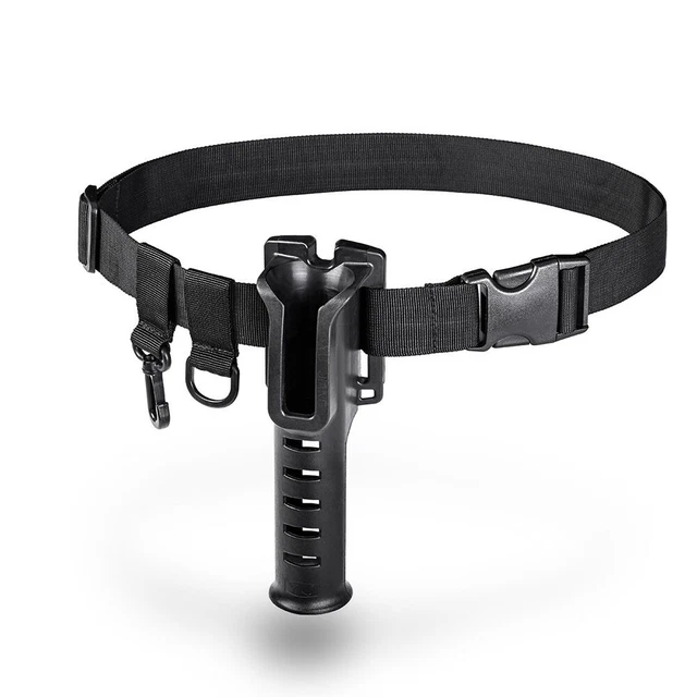 Adjustable Waist Fishing Rod Holder Fishing Belt Rod Tube Pole Holster