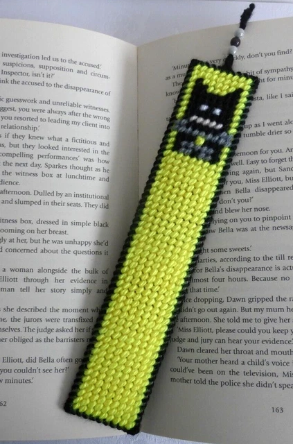 BATMAN DC Comic Super Hero - Handmade bookmark. Unique Birthday, Book lover Gift