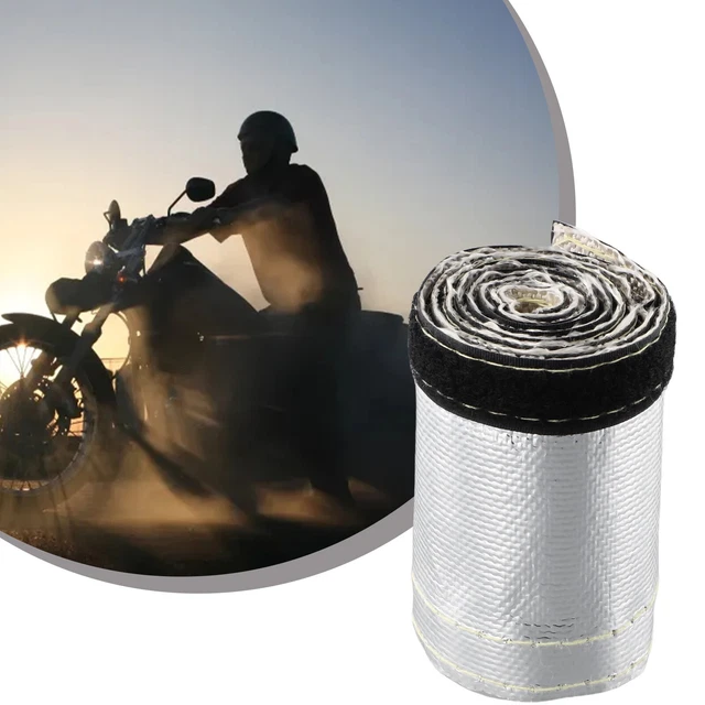 Manchon De Protection Thermique En Fibre De Basalte - 3m X 13mm - Résiste à 900°C - Pour Tuyauterie Auto/Moto