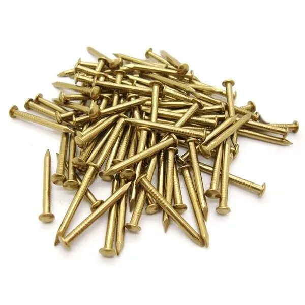 SOLID BRASS PANEL PINS 10 mm x 50 Dolls House Craft Projects