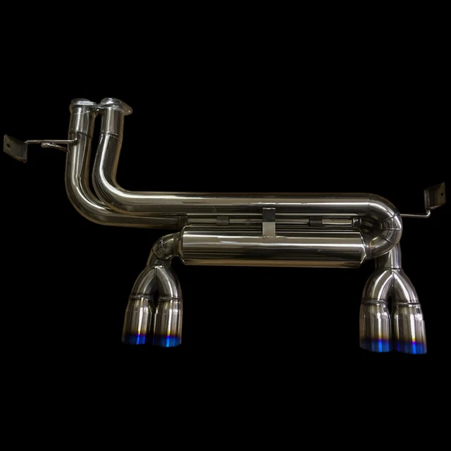 BMW E46 M3 Performance Exhaust Backbox + Quad Titanium Tips, 9805 £249