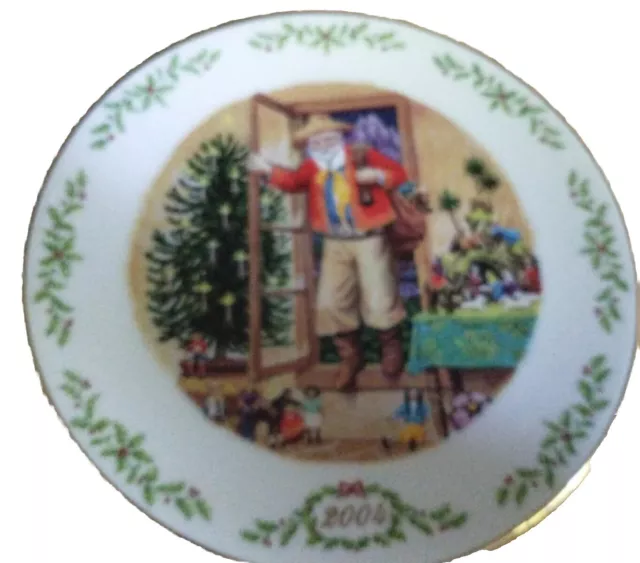 Lenox Collections 2004,Limited Edition Holiday Plate Final Issue