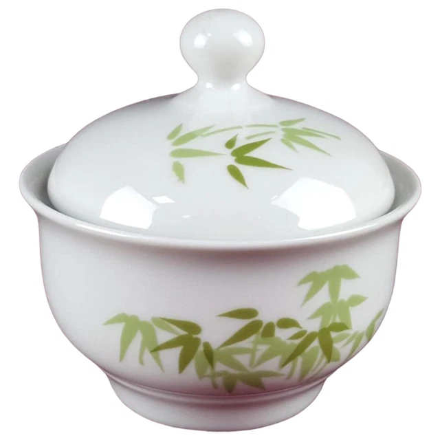 Zuckerdose Graf von Henneberg Ilmenau Asiatisch H 8,8 cm