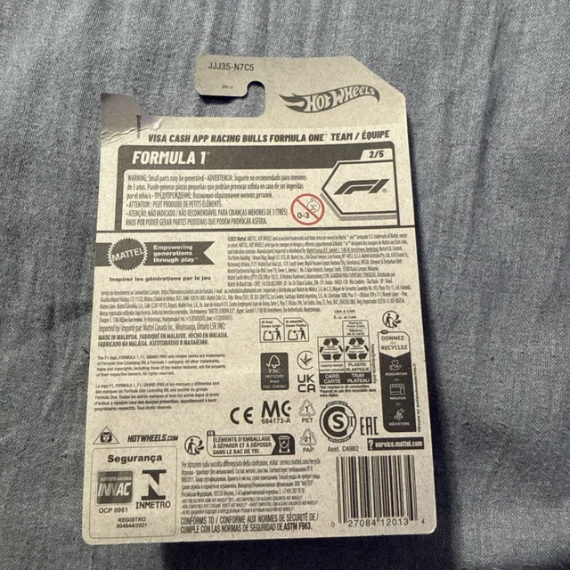 HOT WHEELS -2026 , Visa Cash App Racing Bulls F1, White, JJJ35 $13.89 ...