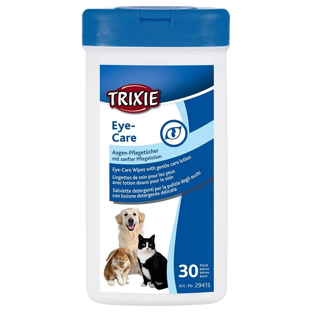 Trixie Augenpflege-Tücher pour Chiens, Neuf