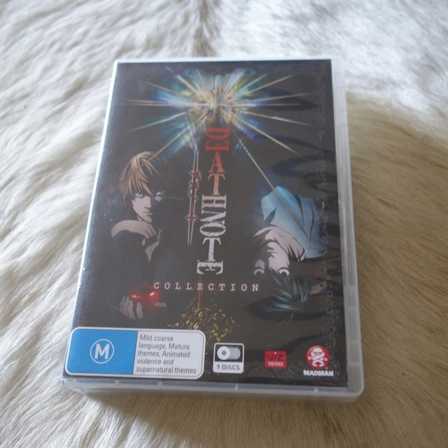 DEATHNOTE COLLECTION DVD DEATHNOTE Tv Show DEATHNOTE Anime Box Set ...