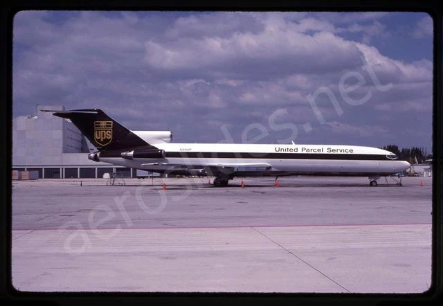 UPS Boeing 727-200F N211UP Apr 86 Kodachrome Aircraft Slide/Dia