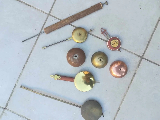 Lot De Pièces D'horlogerie Pour Pendule - Aiguilles, 140 Grammes, Neuf Sans étiquette