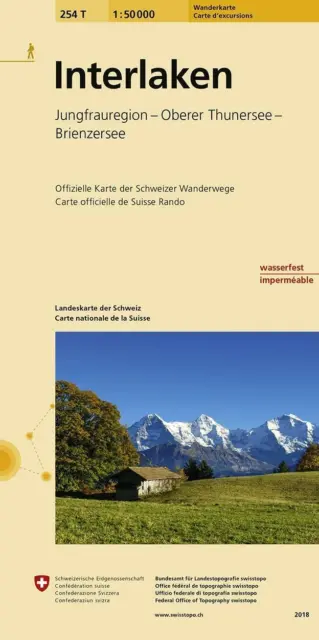 Swisstopo 1 : 50 000 Interlaken | Buch | 9783302302546