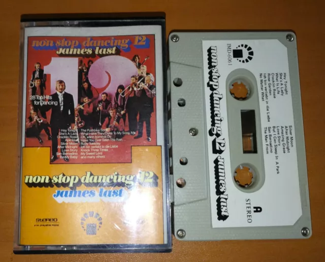 JAMES LAST - NON STOP DANCING 12 | Cassette K7 Tape | CAEB JAPAN IMD-6061