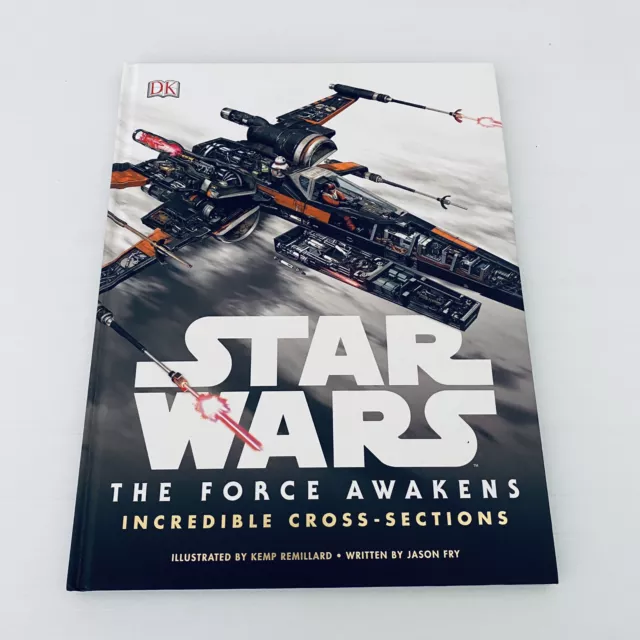 Star Wars: The Force Awakens Incredible Cross Sections, DK Used; Good Book large