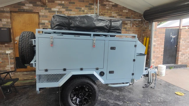 Off Road Camper Trailer New Rooftop Tent Camper Trailer with Awing