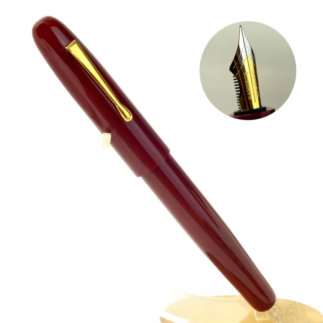 Premium Acrylic hand made Fountain pen with Full flex fine point nib | New