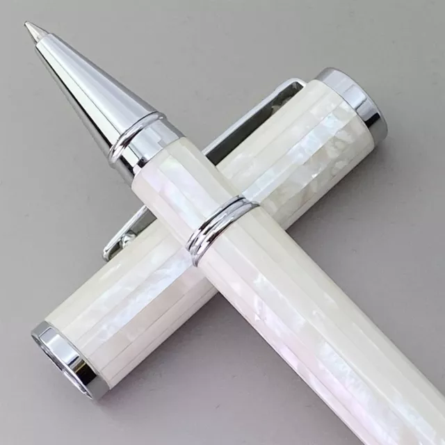 Lachieva Lux Nice Stunning Mother Of Pearl Rollerball Pen With Germany Refill, L