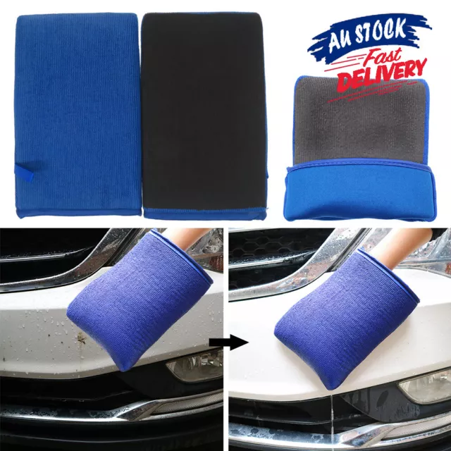 Cloth Towel Surface Prep Clay Bar Car Pro Reusable Cleaning Premium Mitt Glove