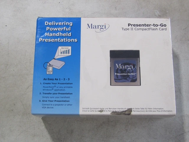 Margi Presenter-to-Go Type II CompactFlash for Pocket PC Handhelds (22001)