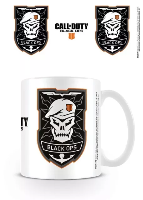 Tasse Original Call Of Duty Black Ops Offiziell Geschenkidee Schädel Skull
