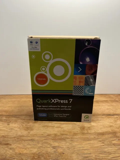 QuarkXPress 7 Page Layout Software for Design Publishing Professionals 1986-2006