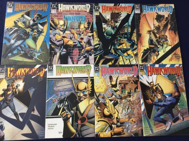 Hawkworld 1-32 Full Run 1990, Annual 1-3 & Hawkworld 1-3 1989 DC Comics Justice