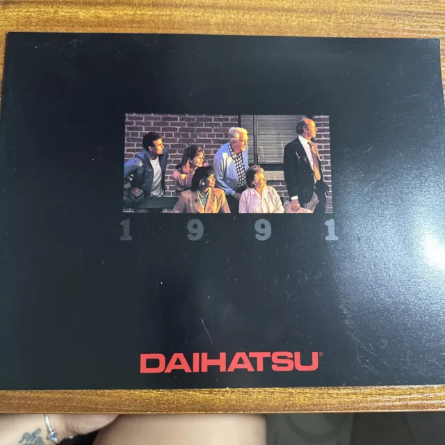 1991 Daihatsu Catalog Sales Brochure Charade Rocky 4x4 Excellent Original 91