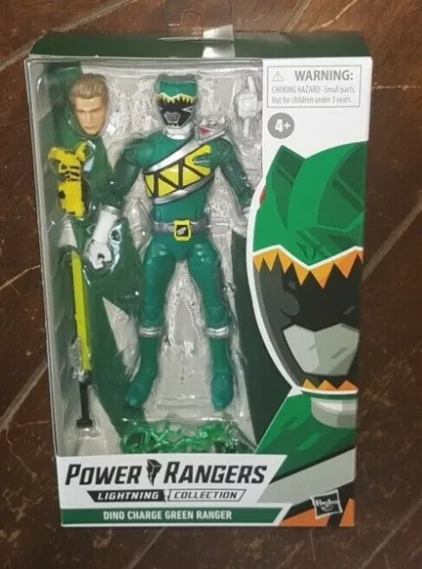 Power Rangers Lightning Collection: DINO CHARGE GREEN RANGER 6" Action Figure!