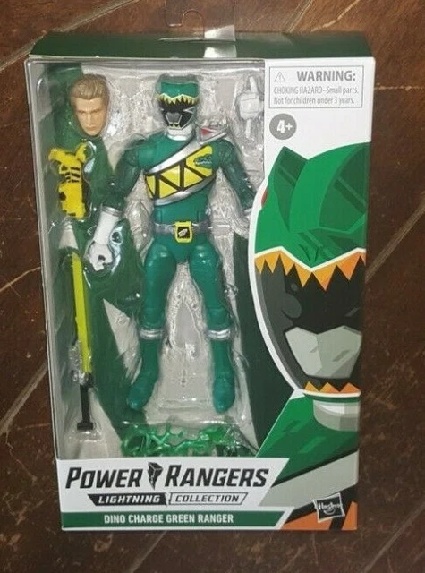 Power Rangers Lightning Collection: DINO CHARGE GREEN RANGER 6" Action Figure!