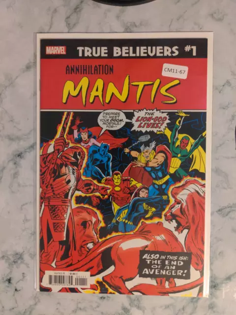 True Believers: Annihilation - Mantis #1 One-Shot 9.6 Marvel Comic Book Cm11-67