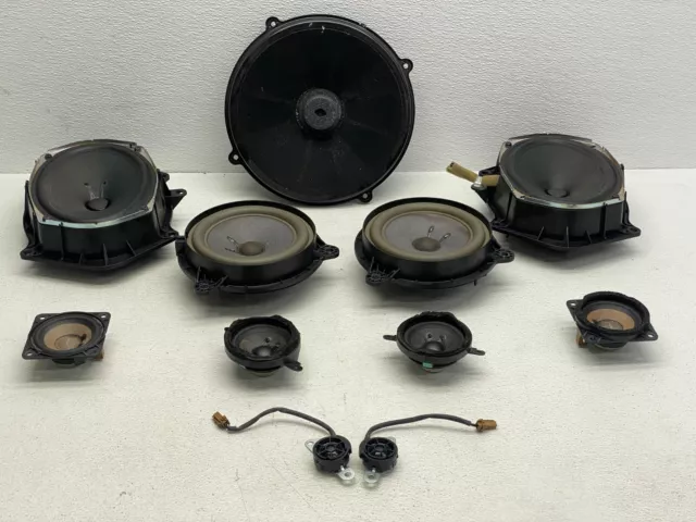 2011-2013 Infiniti M37 M56 Bose Audio Speaker Tweeter Set Oem Lot631