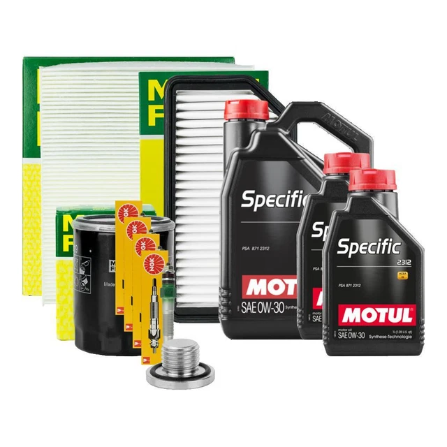 MOTUL ÖLWECHSEL 0W30 Öl 7L Filtersatz Glühkerzen Für Peugeot Boxer 2.0 EUR 279,36 PicClick DE