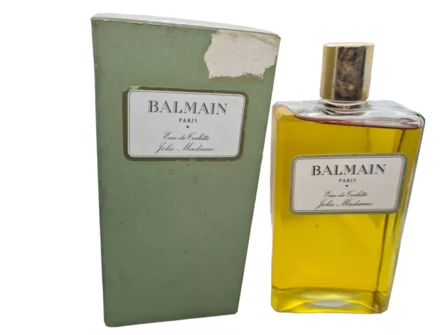 Balmain Paris "Jolie Madame" Parfum 200 Ml Edt 1953 Ancien Original Stock Neuf!! 2