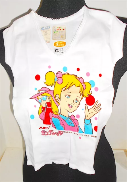 HELLO! SANDYBELL (Halo! Sandiberu) 80s Japan baby t-shirt - canottiera bimba