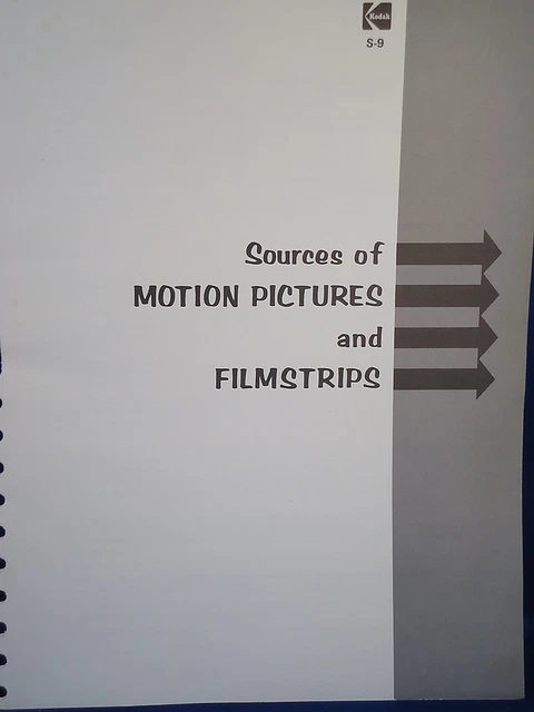 Lot De 9 Livrets Et Catalogues Films Kodak - Vintage - Très Bon état