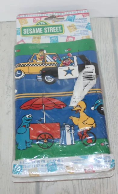 Vintage Sesame Street Self Sticking Border