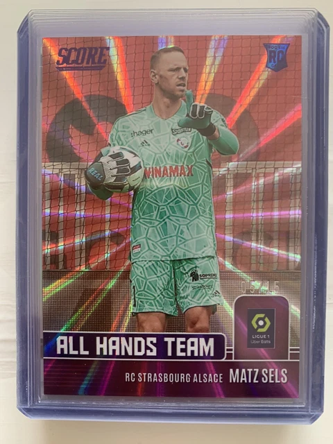 Carte Panini Score Ligue 1 2024 – Manuel Ugarte (Paris SG) N°128 – MINT