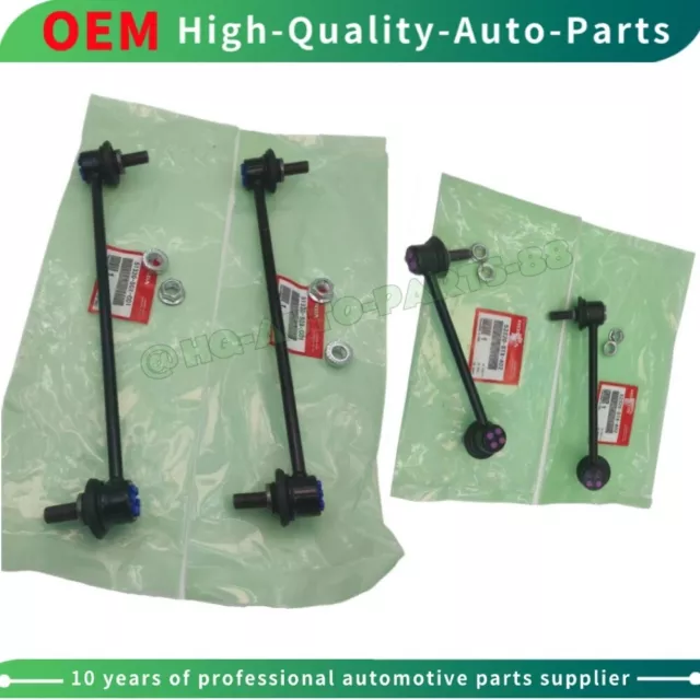 OEM 4/SET Front & Rear Sway Bar Stabilizer End Link Set For 09-15 PILOT MDX ZDX