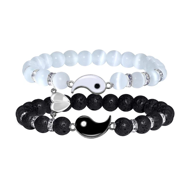 Magnetic Heart Matching Couples Bracelets Jewelry Gifts Bracelet Gift