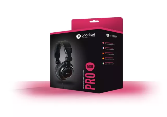 NEUF: Casque hifi audio Studio - PRODIPE PRO 580 casque monitoring professionnel