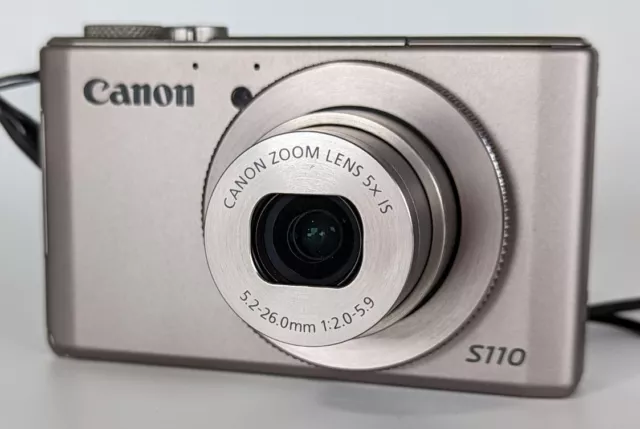 Canon Powershot S110 Digitale Kompaktkamera (12 Megapixel) SEHR GUT