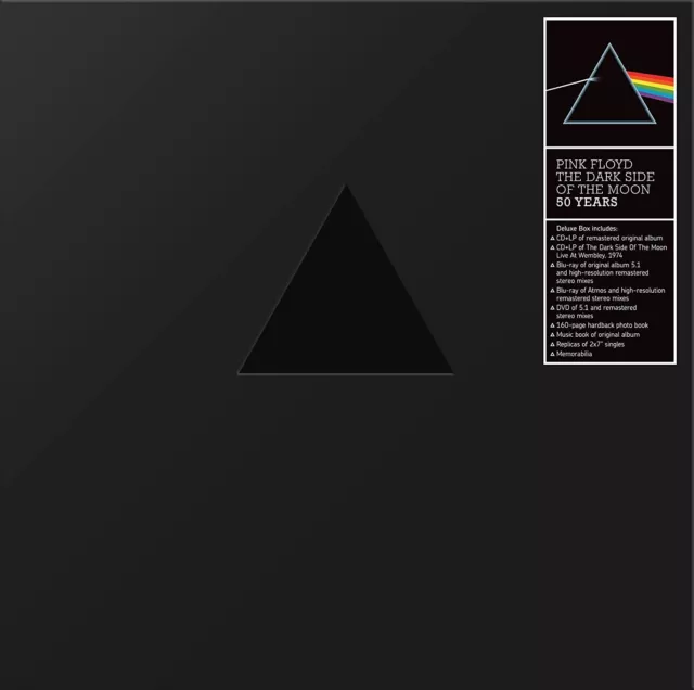 Pink Floyd - The Dark Side Of The Moon (50Th) 2LP+2CD+2BD +DVD +2x7 "+ Book 2