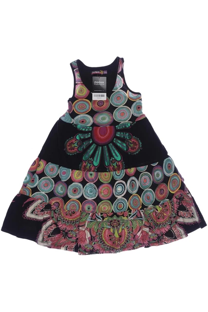 Abito Desigual ragazza abito da donna taglia EU 140 cotone nero #hcneuc3