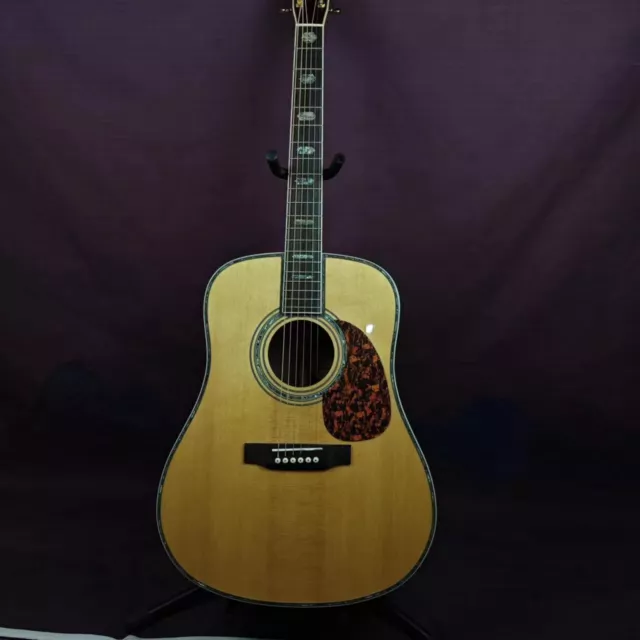 41 inches D45 solid spruce Acoustic Guitar rosewood fingerboard Fast Shipping